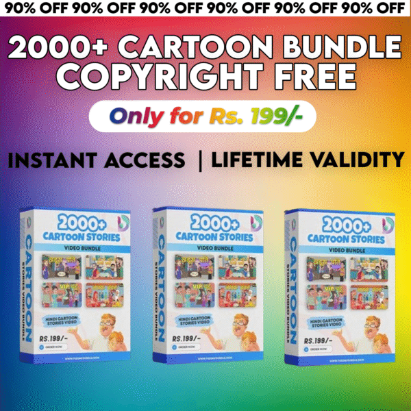 2000+ Cartoon Stories Video